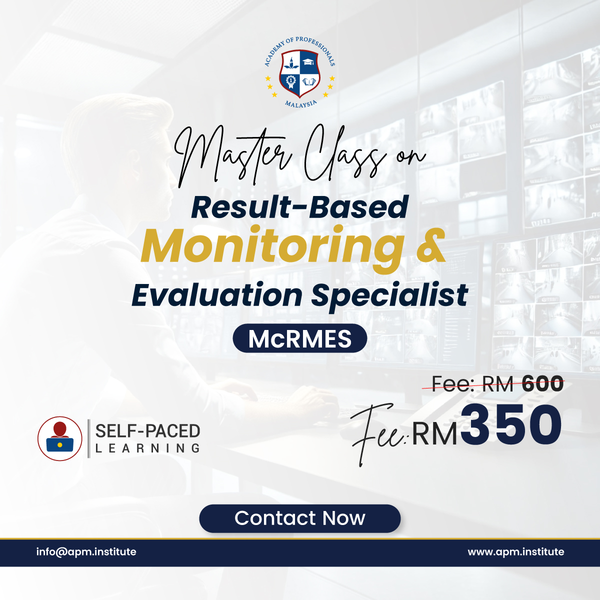 Master Class on Result-Based Monitoring & Evaluation Specialist (McRMES)