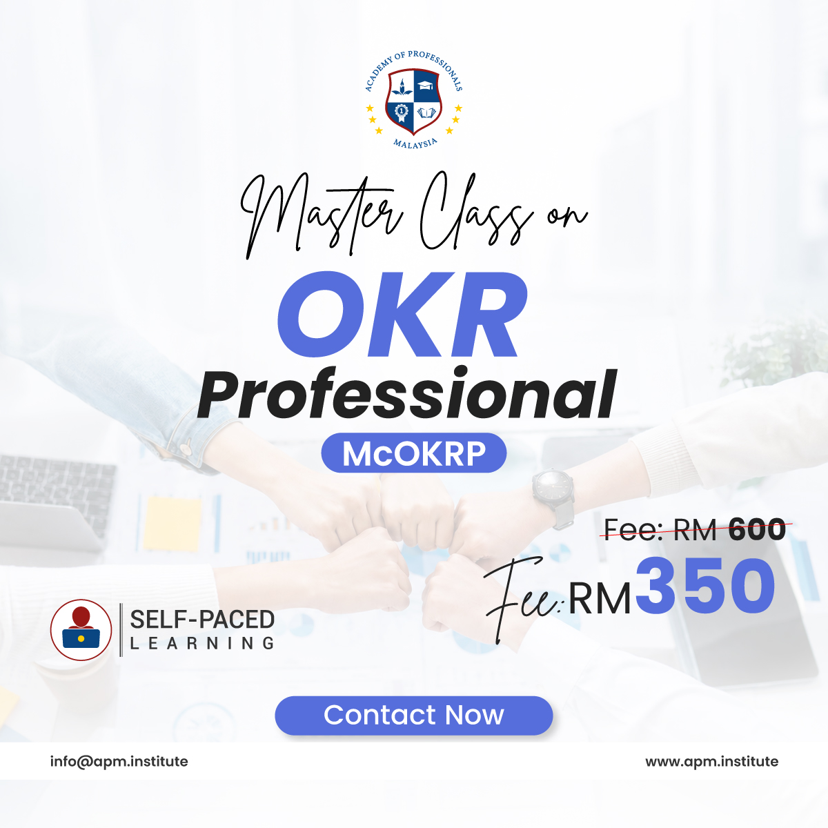 Master Class on OKR  Professional (McOKRP)