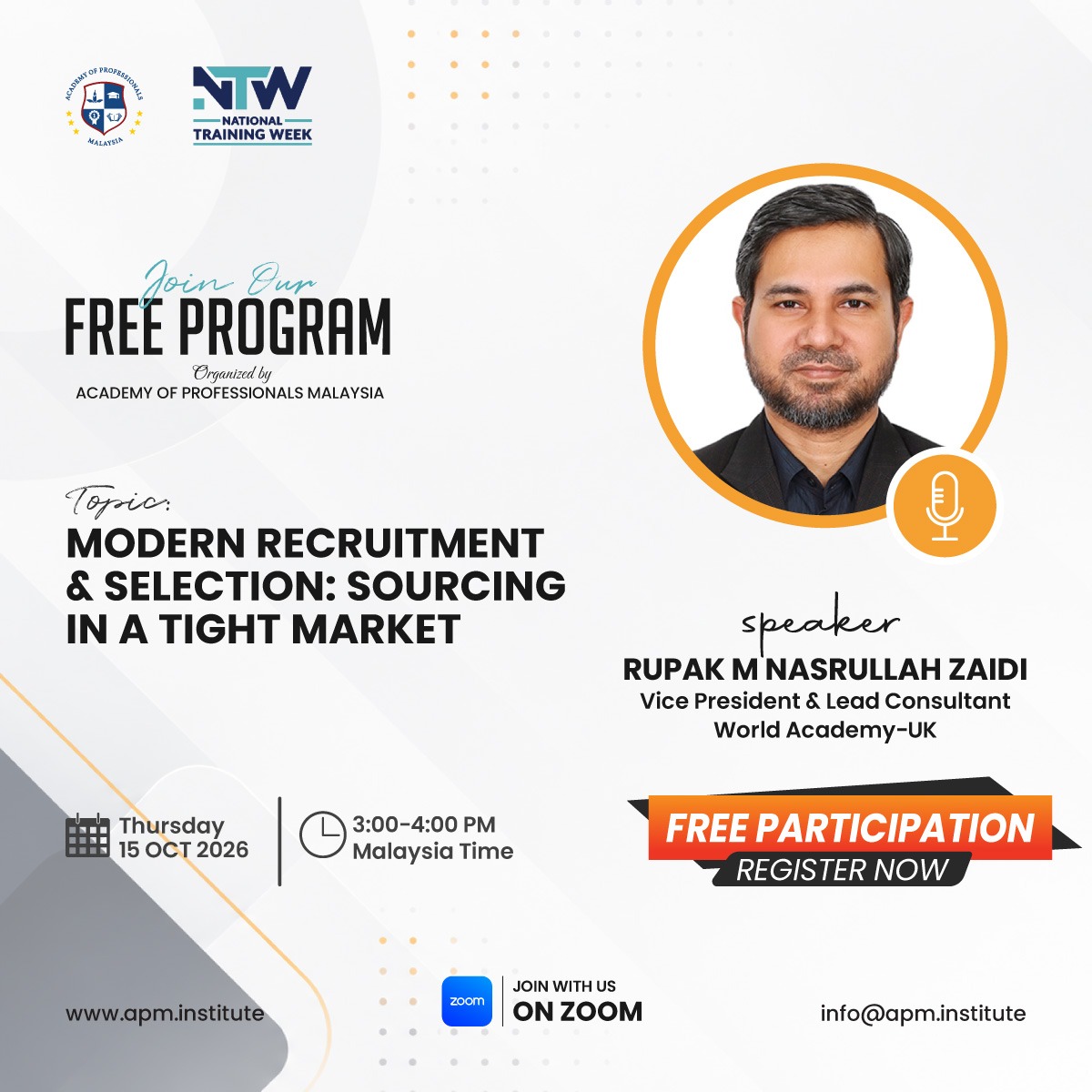 Modern Recruitment and Selection: Sourcing in a Tight Market