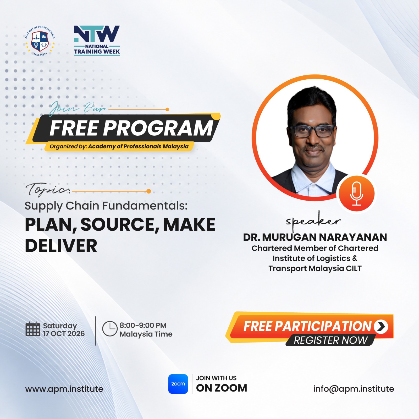Supply Chain Fundamentals: Plan, Source, Make and Deliver