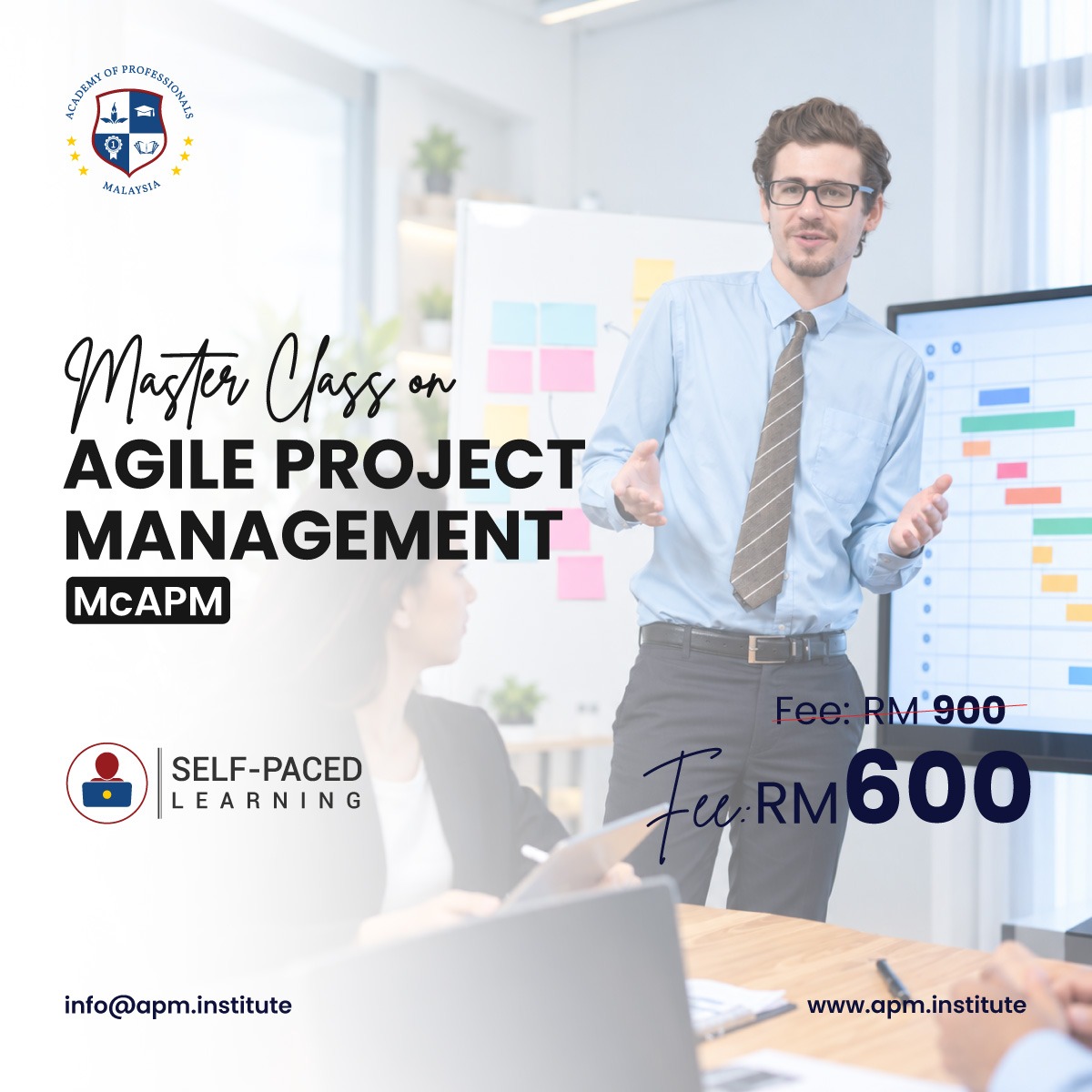Master Class on Agile Project Manager(McAPM)-Self Paced